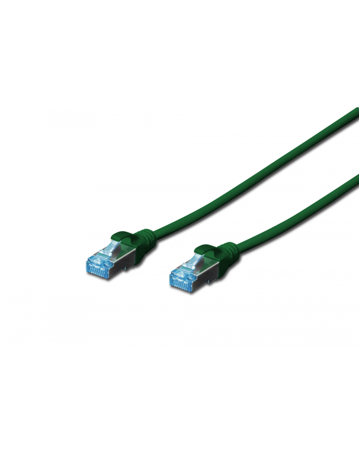 Digitus Kabel krosowy SF/UTP kat.5e 1m zielony (DK-1532-010/G) główny