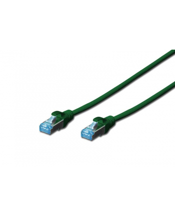 Digitus Kabel krosowy SF/UTP kat.5e 1m zielony (DK-1532-010/G)