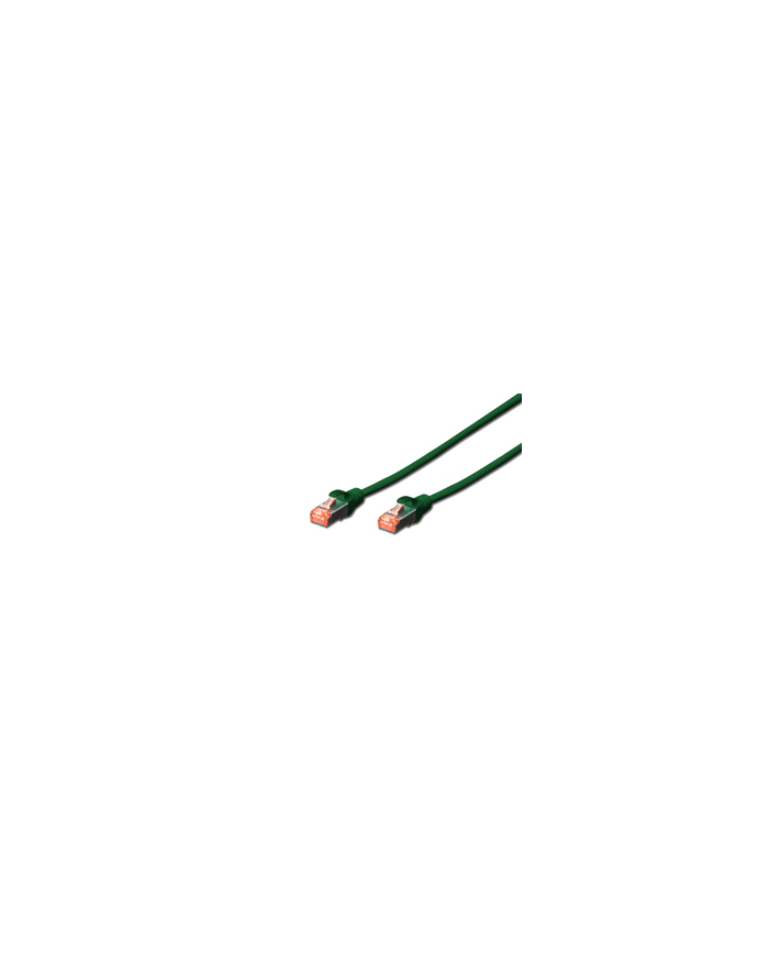 Digitus Patchcord krosowany S/FTP Cat6 1m zielony (DK1644010G) główny