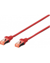 Digitus Patchcord CAT6, S-FTP, 5m, czerwony, 10 sztuk (DK-1644-050-R-10) - nr 5