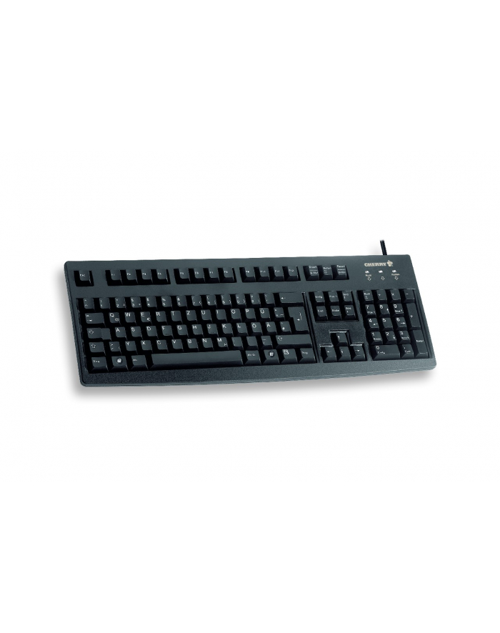 Cherry Colored standard PC keyboards G83-6105, English (UK), black (G83-6105LUNGB-2) główny