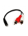 Startech Kabel 6in 3.5mm To Rca Audio Mufmrca - nr 1