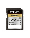 Karta PNY Technologies SDXC PRO Elite 512GB UHS-I (P-SD512U3100PRO-GE) - nr 2