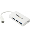 Startech Hub USB-C-3xUSB 3.0 Biały (HB30C3A1CFBW) - nr 10