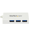 Startech Hub USB-C-3xUSB 3.0 Biały (HB30C3A1CFBW) - nr 15