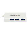 Startech Hub USB-C-3xUSB 3.0 Biały (HB30C3A1CFBW) - nr 18