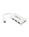 Startech Hub USB-C-3xUSB 3.0 Biały (HB30C3A1CFBW) - nr 28