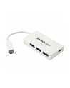 Startech Hub USB-C-3xUSB 3.0 Biały (HB30C3A1CFBW) - nr 32