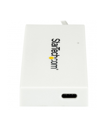 Startech Hub USB-C-3xUSB 3.0 Biały (HB30C3A1CFBW)