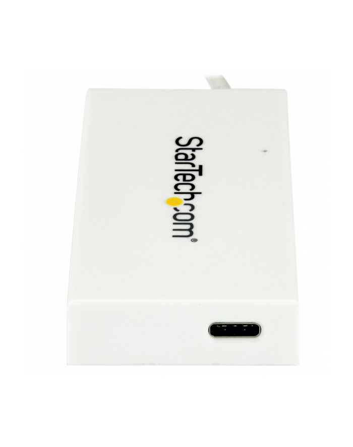 Startech Hub USB-C-3xUSB 3.0 Biały (HB30C3A1CFBW) główny