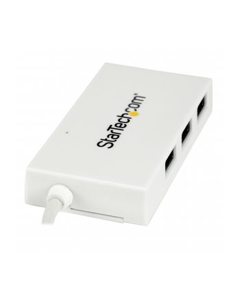 Startech Hub USB-C-3xUSB 3.0 Biały (HB30C3A1CFBW)