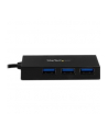 Startech Hub USB-C-4xUSB 3.0 Czarny (HB30C4AFS) - nr 2