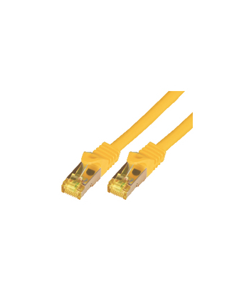 M-Cab Patchcord Cat.7 S-FTP PIMF LSZH 0.25m Żółty (3725)