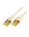 M-Cab Patchcord Cat.7 S-FTP PIMF LSZH 0.25m Biały (3729) - nr 1