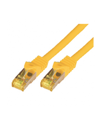 M-Cab Patchcord S-FTP PIMF LSZH 0.5m Żółty (3731)