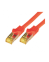 M-Cab Patchcord Cat.7 S-FTP PIMF LSZH 10m Czerwony (3746) - nr 1