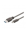 M-Cab Kabel USB USB 3.0 typu C 1m Czarny (7001308) - nr 3