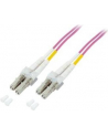 M-Cab Patchcord światłowodowy Duplex LC-LC 50/125µ OM4 LSZH 7.5m Fioletowy (7003407) - nr 4