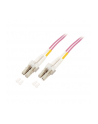 M-Cab Patchcord światłowodowy Duplex LC-LC 50/125µ OM4 LSZH 7.5m Fioletowy (7003407) - nr 5