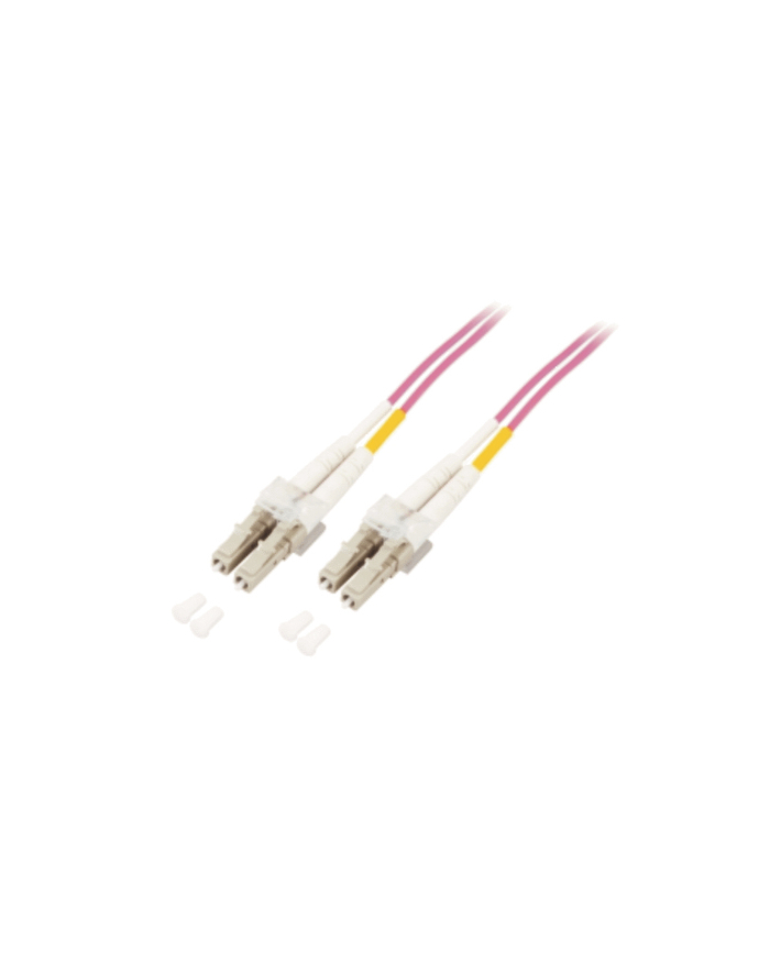 M-Cab Patchcord światłowodowy Duplex LC-LC 50/125µ OM4 LSZH 15m Fioletowy (7003415) główny