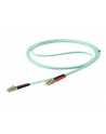 10m OM4 LC to LC Multimode Duplex Fiber Optic Patch Cable - patch cable - 10 m - aqua (450FBLCLC10) - nr 4