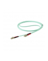 10m OM4 LC to LC Multimode Duplex Fiber Optic Patch Cable - patch cable - 10 m - aqua (450FBLCLC10) - nr 6
