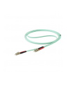 10m OM4 LC to LC Multimode Duplex Fiber Optic Patch Cable - patch cable - 10 m - aqua (450FBLCLC10) - nr 7
