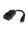 Startech.com HDMI to micro HDMI 5in High Speed Adapter (4Z10F04125) - nr 1