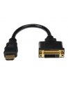 Startech Adapter AV HDMI na DVI-D M/F Czarny (HDDVIMF8IN) - nr 2