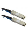 HP J9281B Compatible SFP+ DAC Twinax Cable - 1 m (3.3 ft.) - 10GBase direct attach cable - 1 m - black (J9281BST) - nr 1