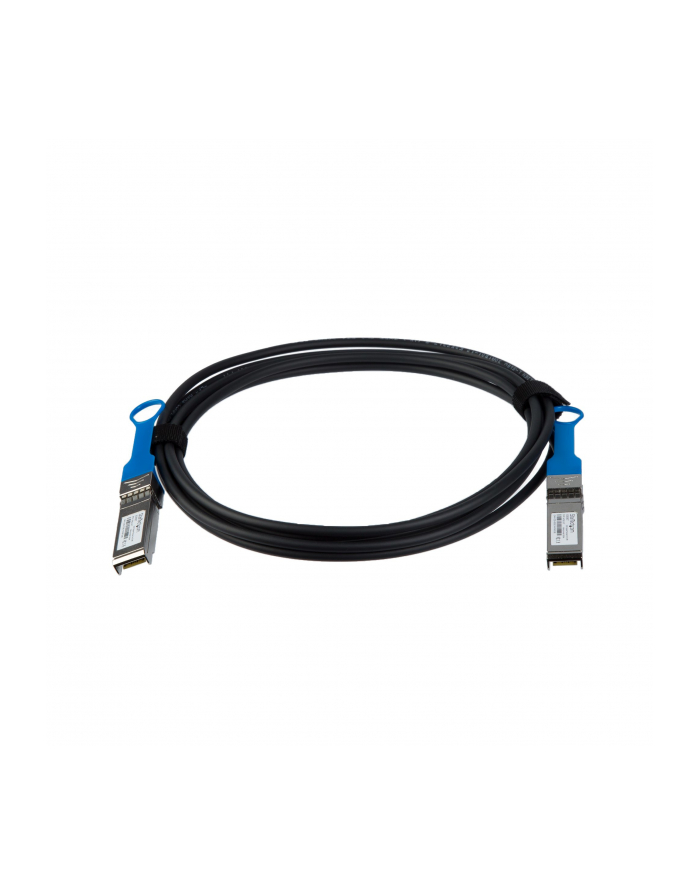 HP J9283B Compatible SFP+ DAC Twinax Cable - 3 m (9.8 ft.) - 10GBase direct attach cable - 3 m - black (J9283BST) główny