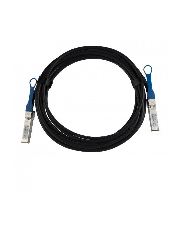 HP JG081C Compatible SFP+ DAC Twinax Cable - 5 m (16.4 ft.) - 10GBase direct attach cable - 5 m - black (JG081CST) główny