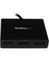 Startech Adapter AV miniDisplayPort na 3x DisplayPort Czarny (MSTMDP123DP) - nr 4