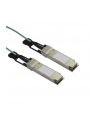 MSA Compliant QSFP+ Active Optical Cable (AOC) - 10 m (33 ft.) - 40GBase direct attach cable - 10 m - black (QSFP40GAO10M) - nr 2