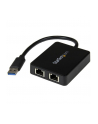 Startech Adapter USB USB na 2x RJ-45 (USB32000SPT) - nr 13