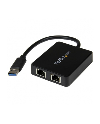 Startech Adapter USB USB na 2x RJ-45 (USB32000SPT)