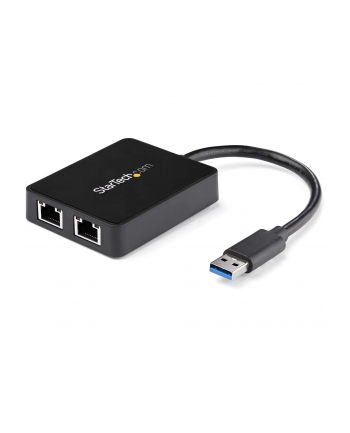 Startech Adapter USB USB na 2x RJ-45 (USB32000SPT)