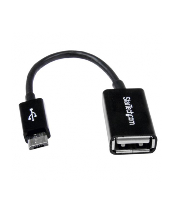 Startech Adapter USB microUSB na USB Czarny (UUSBOTG)