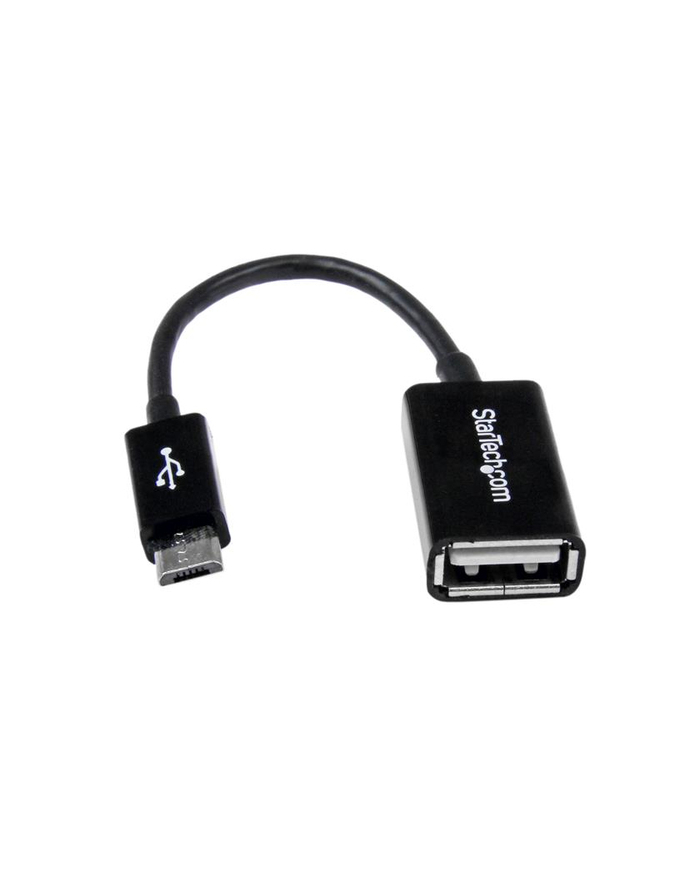 Startech Adapter USB microUSB na USB Czarny (UUSBOTG) główny