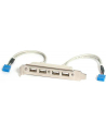 Startech 4 porty USB 2.0 (USBPLATE4) - nr 10