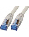 M-Cab Kabel sieciowy S / FTP (S-STP) szary 0,25 m Cat6a (3810) (3800) - nr 3