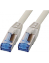 M-Cab Kabel sieciowy S / FTP (S-STP) szary 0,25 m Cat6a (3810) (3800) - nr 4