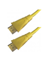M-Cab Kabel HDMI Żółty 2M (7000996) - nr 2