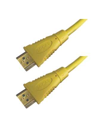 M-Cab Kabel HDMI Żółty 2M (7000996)