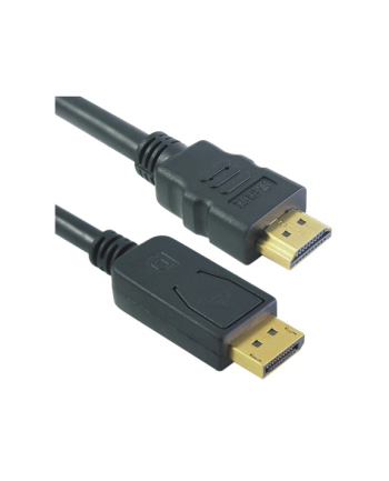 M-Cab Kabel Displayport na HDMI (M/M) czarny 1m (7003464)