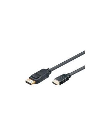 M-Cab Kabel Displayport na HDMI (M/M) czarny 2m (7003466)