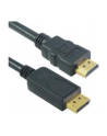 M-Cab Kabel Displayport na HDMI (M/M) czarny 3m (7003468) - nr 10