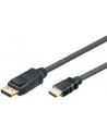 M-Cab Kabel Displayport na HDMI (M/M) czarny 3m (7003468) - nr 4