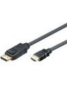 M-Cab Kabel Displayport na HDMI (M/M) czarny 3m (7003468) - nr 9