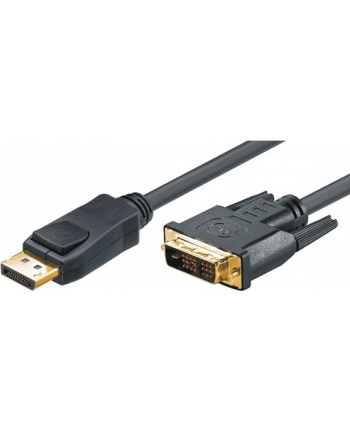 M-Cab Kabel Displayport na DVI (M/M) czarny 1m (7003471)